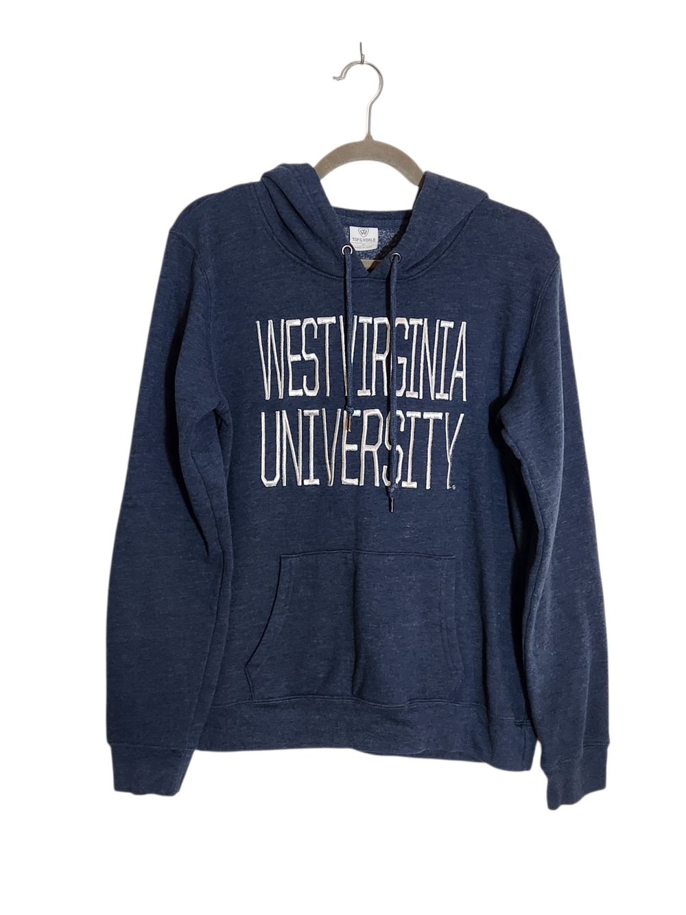 Top of the World Blue West Virginia University Hoodie Size XL